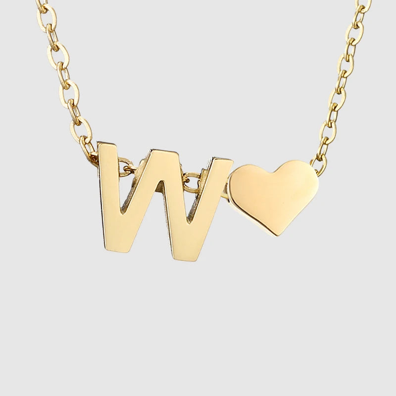 Heart Letter Kette