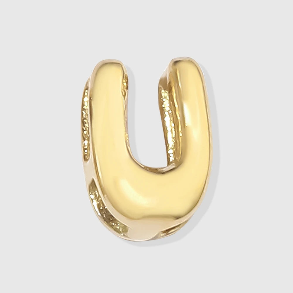 Bubble Letter Charm Kette