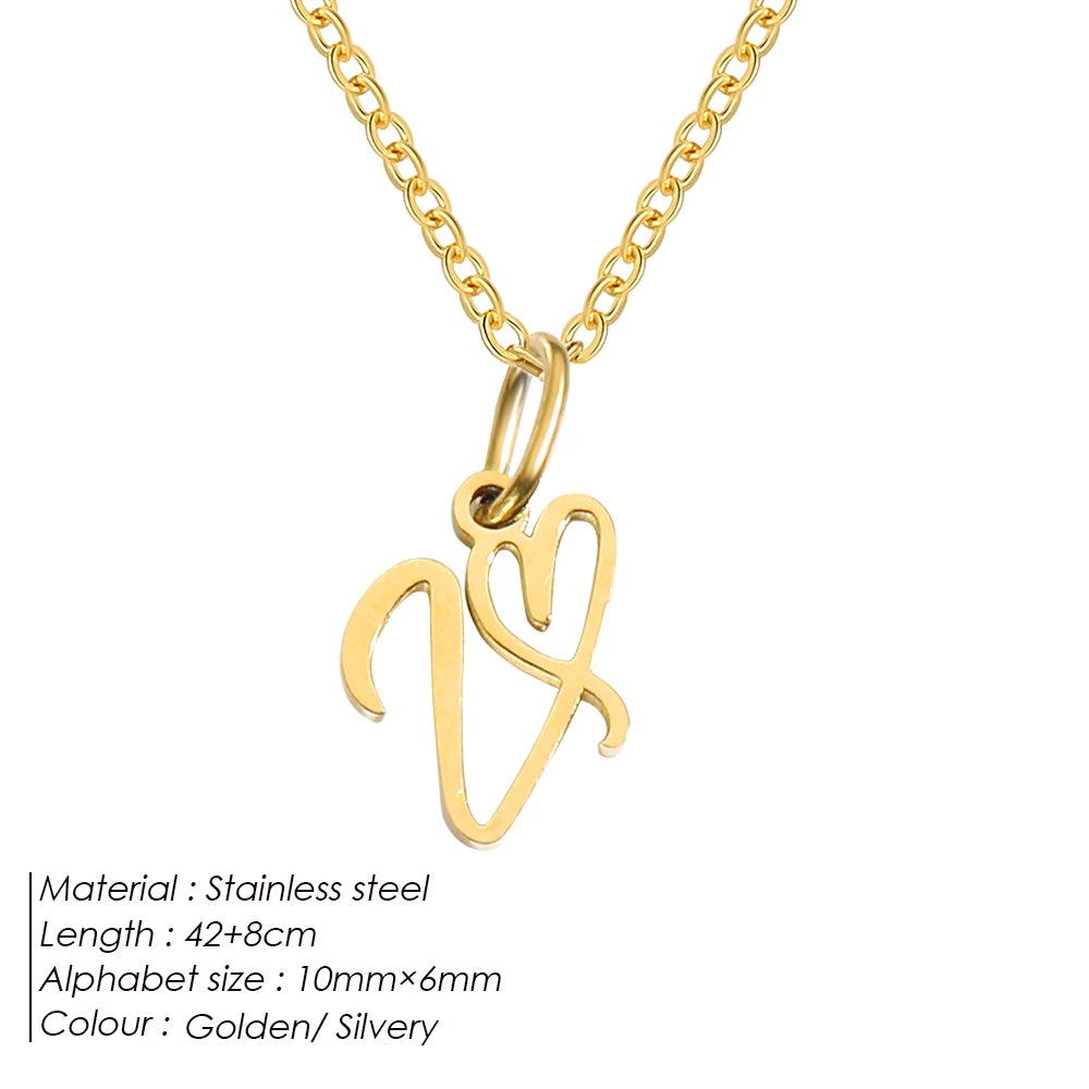 Charming Letter Charm Kette