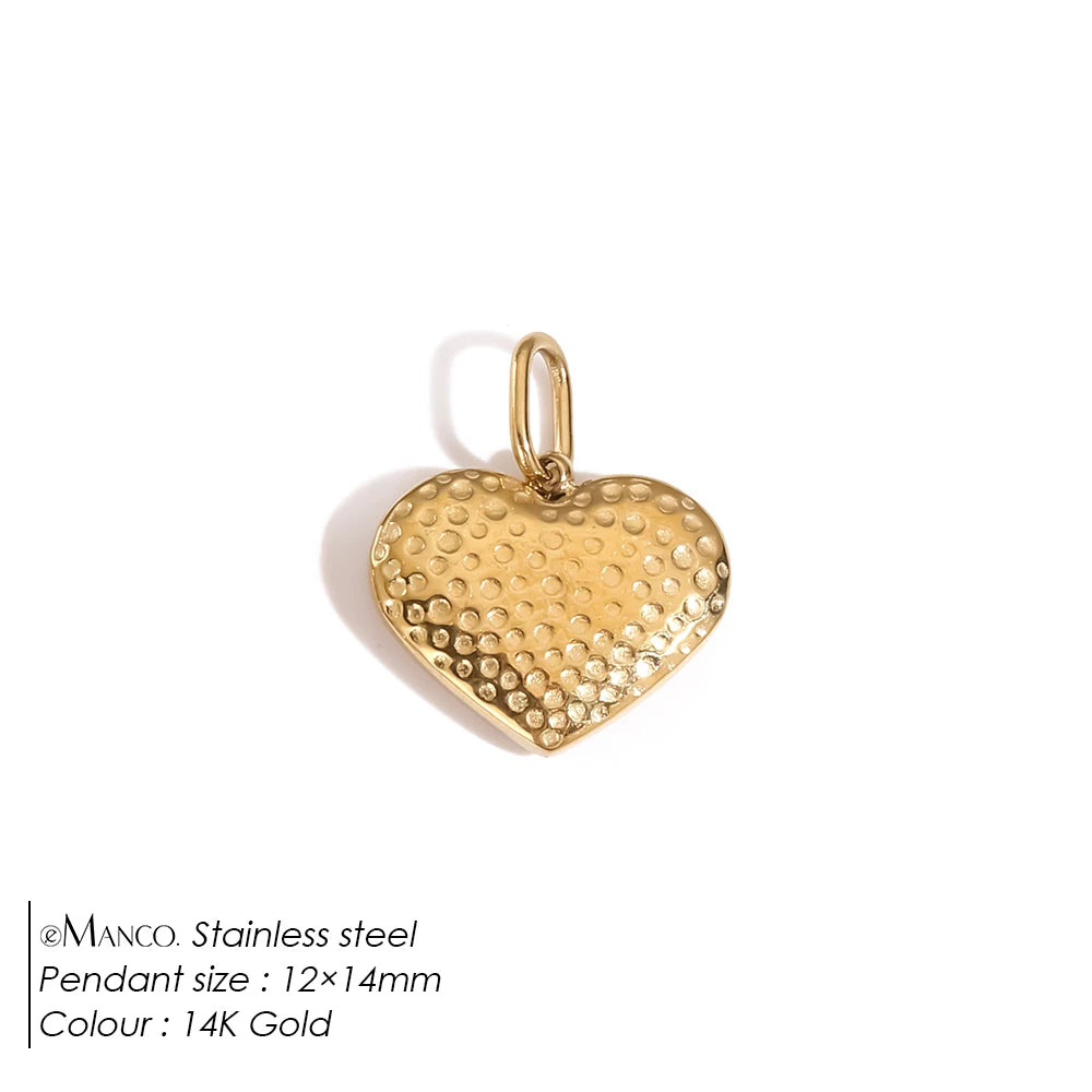 Bohemian Heart Charm