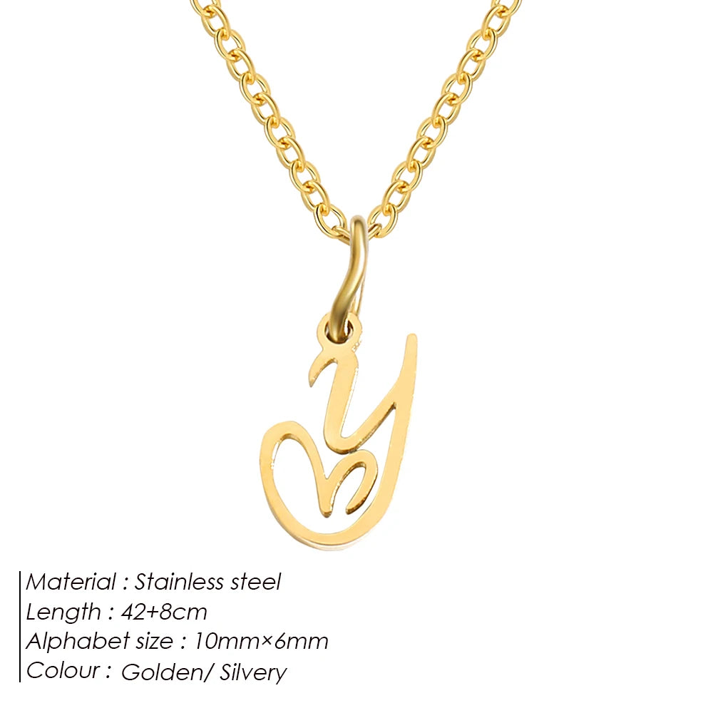 Charming Letter Charm Kette