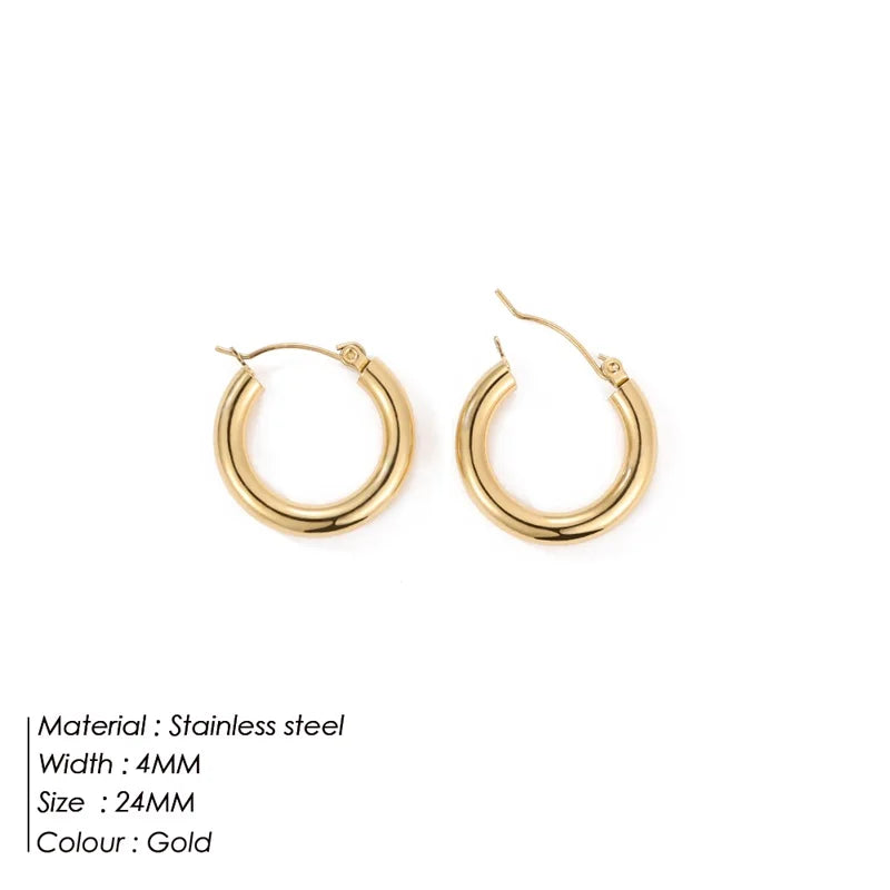 Bold Hoops small