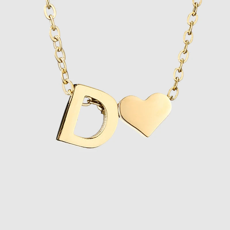 Heart Letter Kette