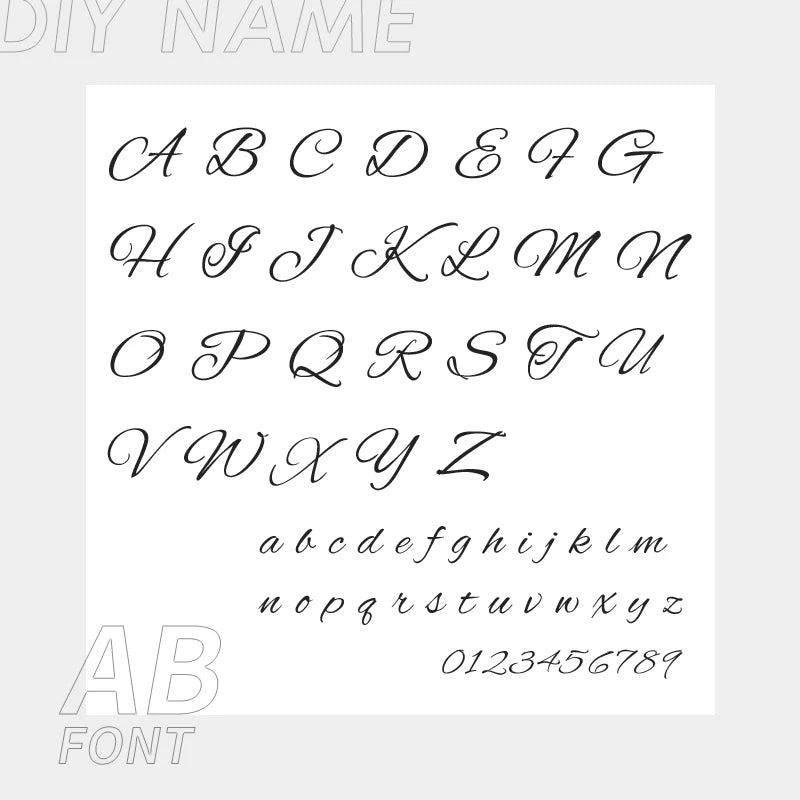 3 Herzen Name Kette