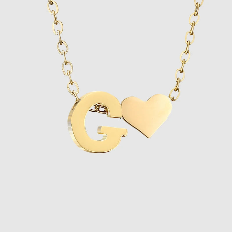 Heart Letter Kette