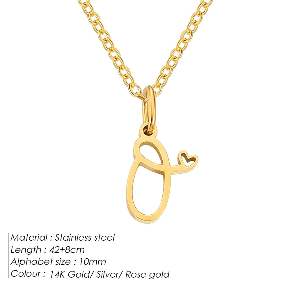 Charming Letter Charm Kette
