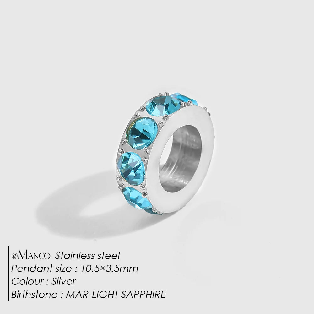 Round Pave Juli Charm
