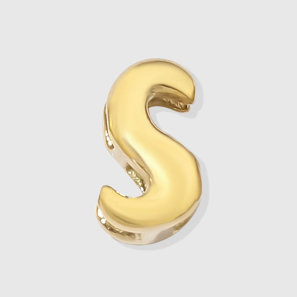 Bubble Letter Charm Kette