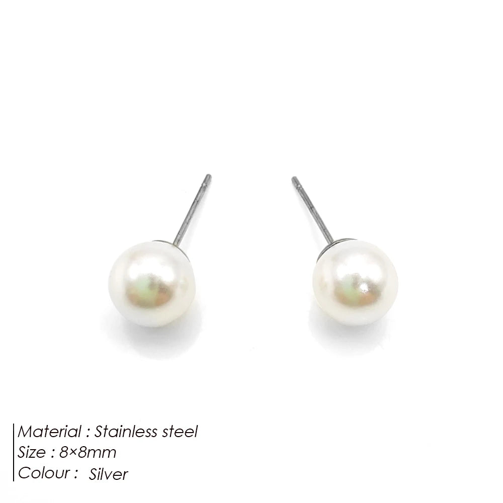 vegan Freshwater Pearl Ohrringe Auswahl