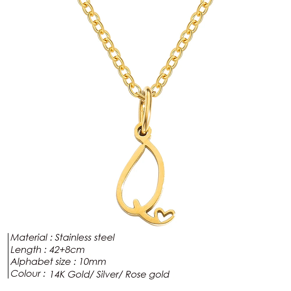 Charming Letter Charm Kette
