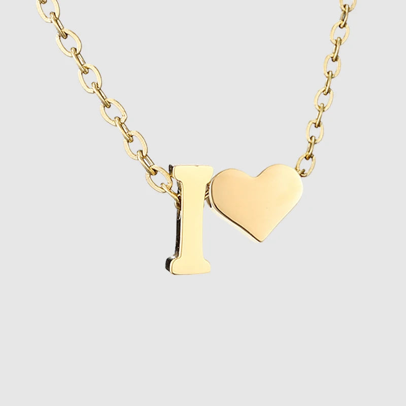 Heart Letter Kette