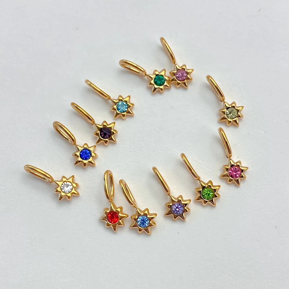 Star Birthestone Charm