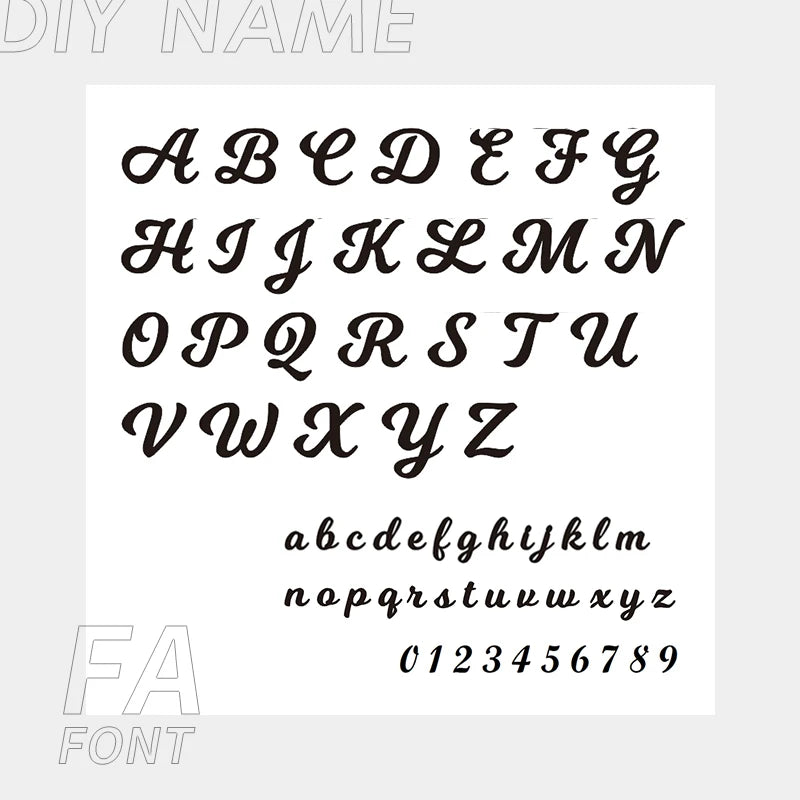 Customized Tennis Name Bracelet