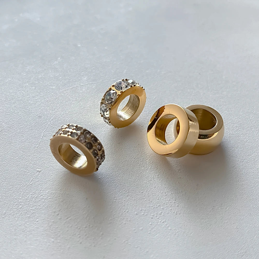 Round Pavé Charm