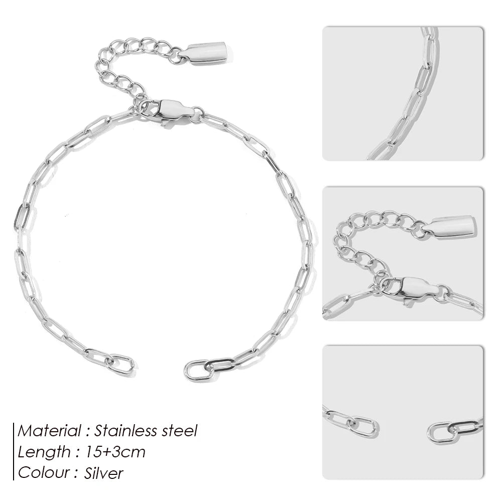 Locking Charm Bracelet