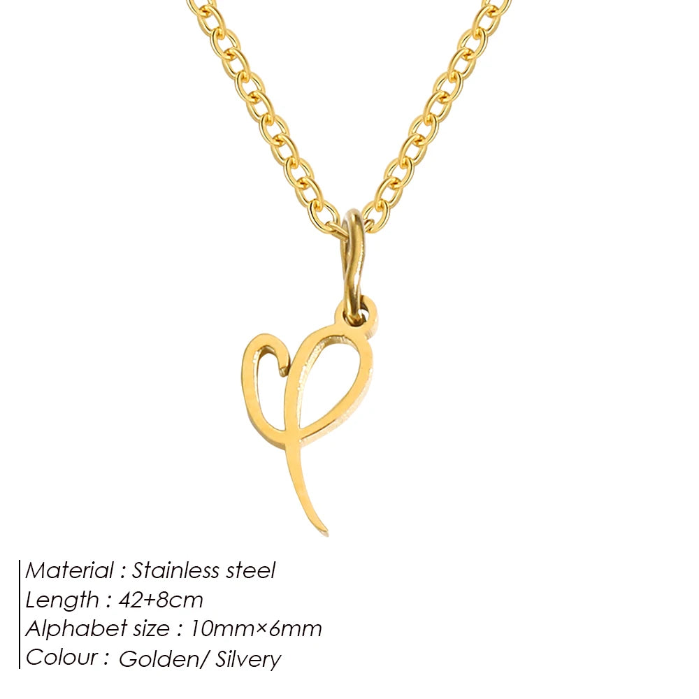 Charming Letter Charm Kette