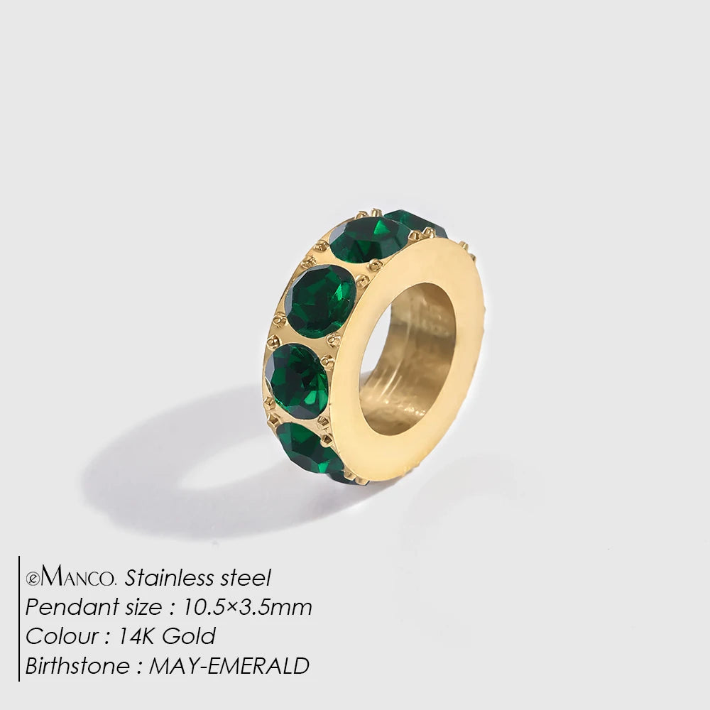 Round Pave Juli Charm