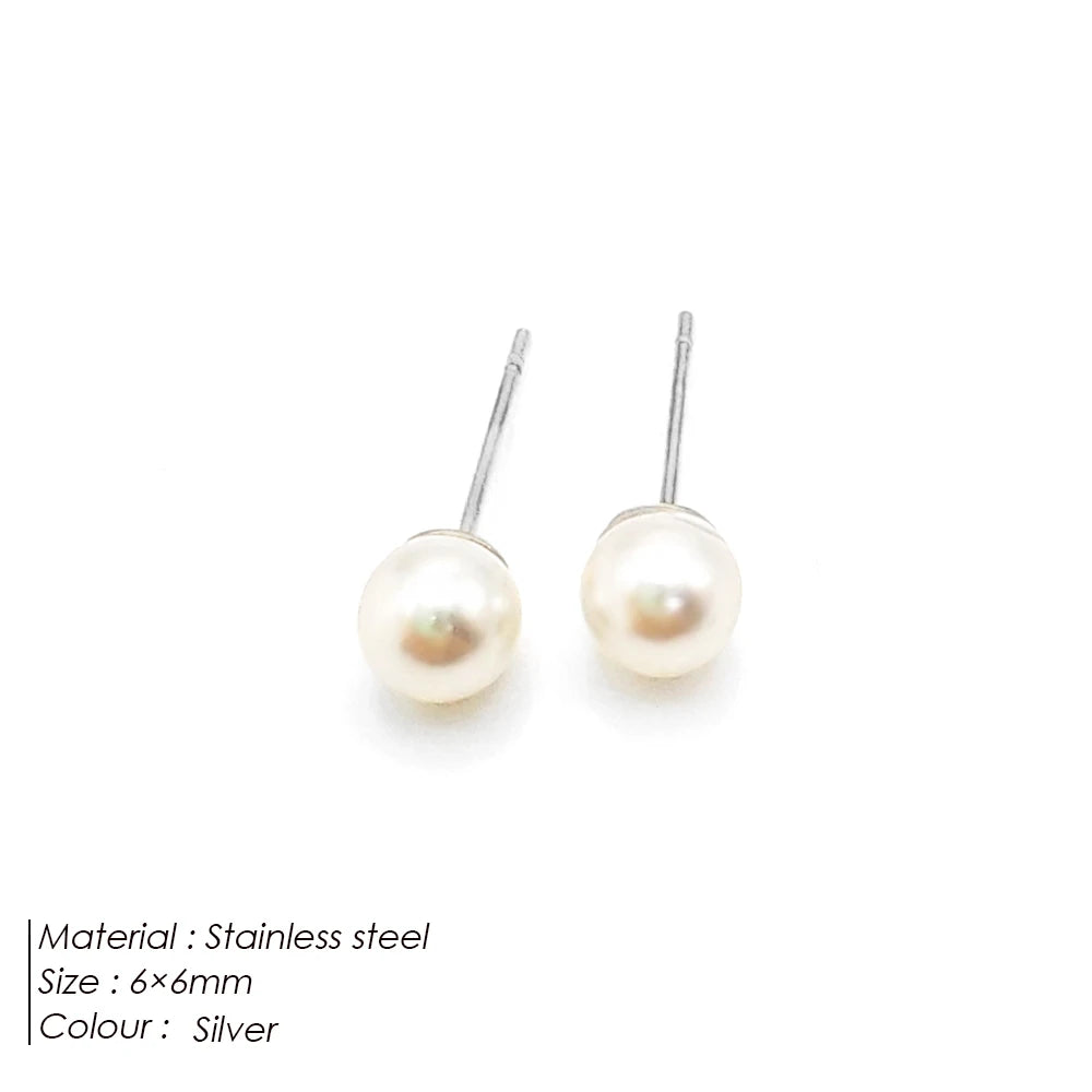 vegan Freshwater Pearl Ohrringe Auswahl