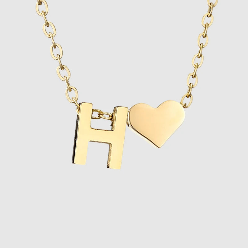 Heart Letter Kette