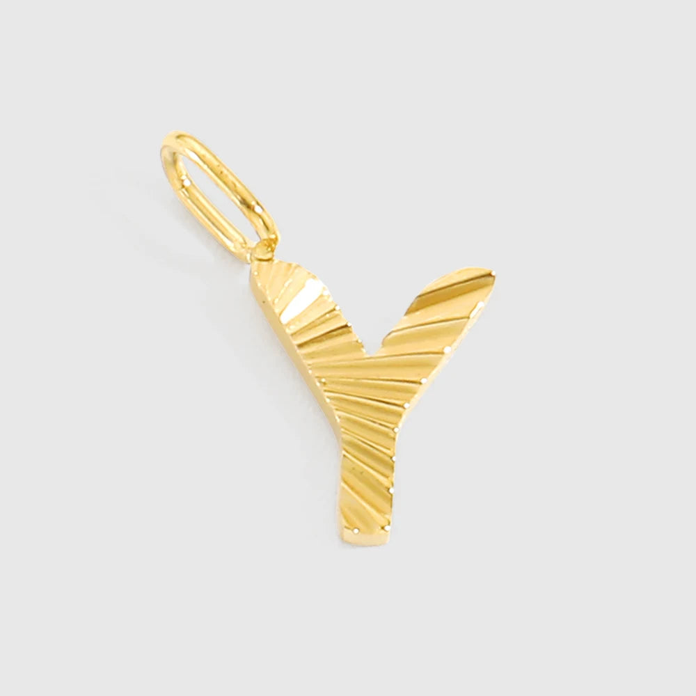 sunbeam letter Charm