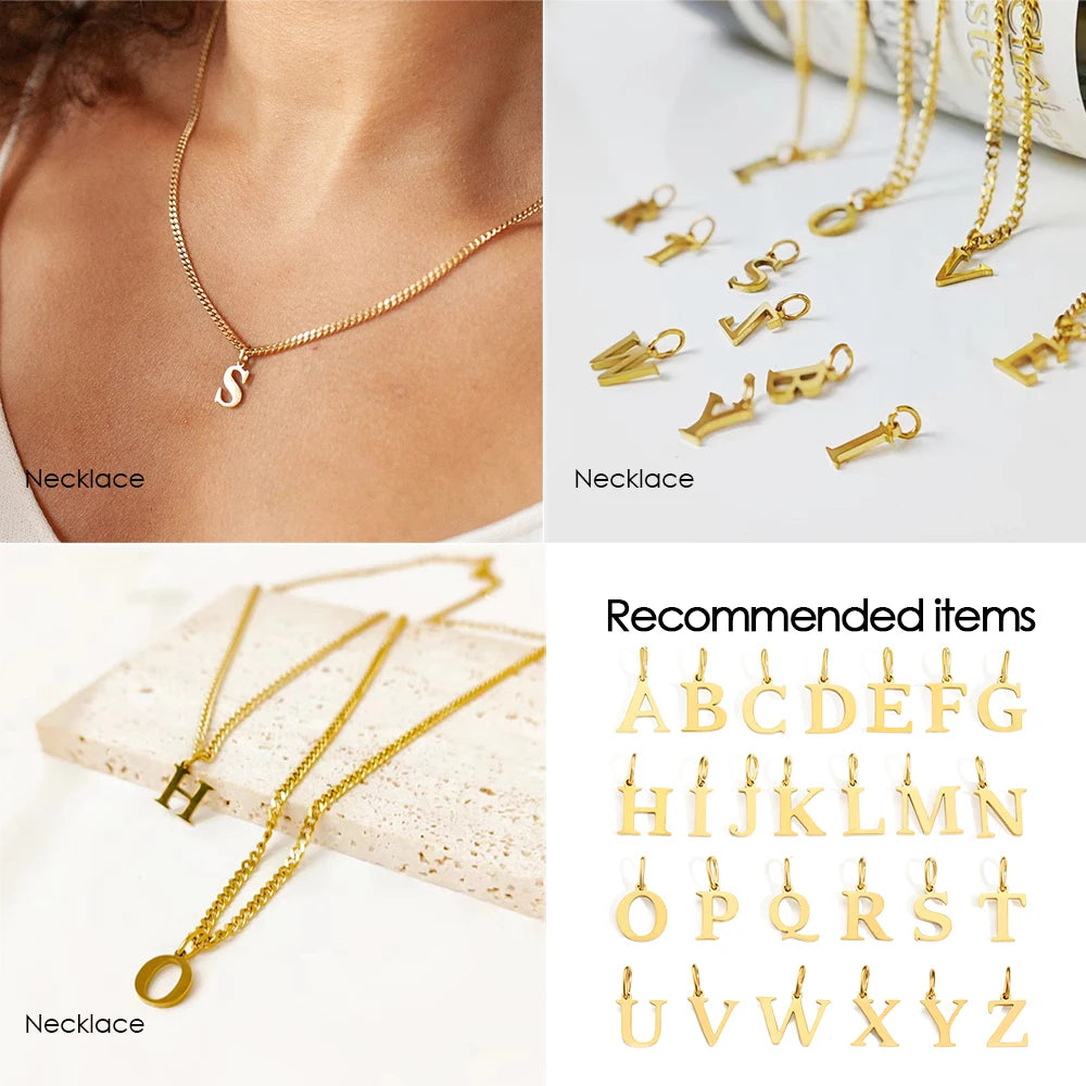 Typwritter Letter Charm