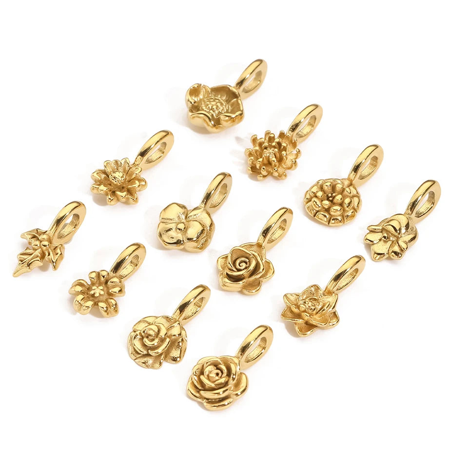 Geburtsblumen Charm