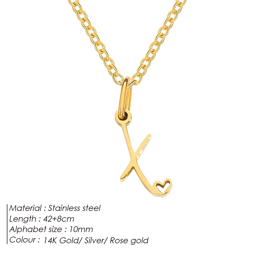 Charming Letter Charm Kette
