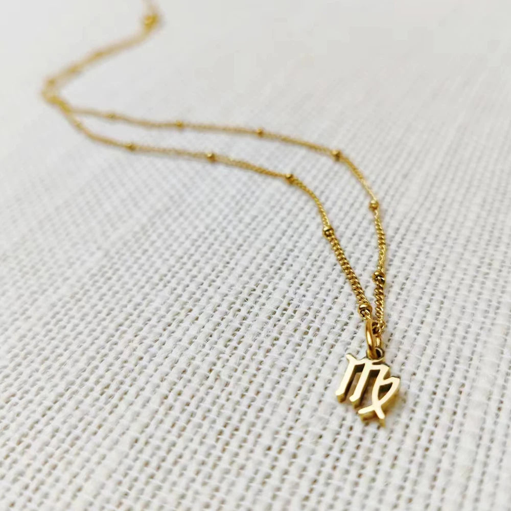Delicate Zodiac Charm Kette