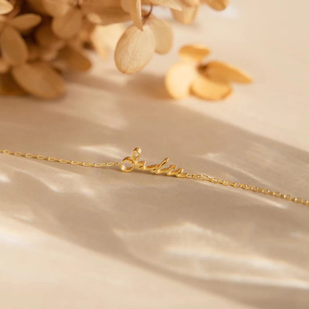 Customized Name Armband SN Schrift