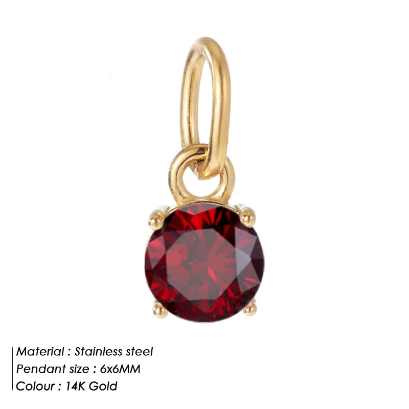 Colorama Zirconia Charm