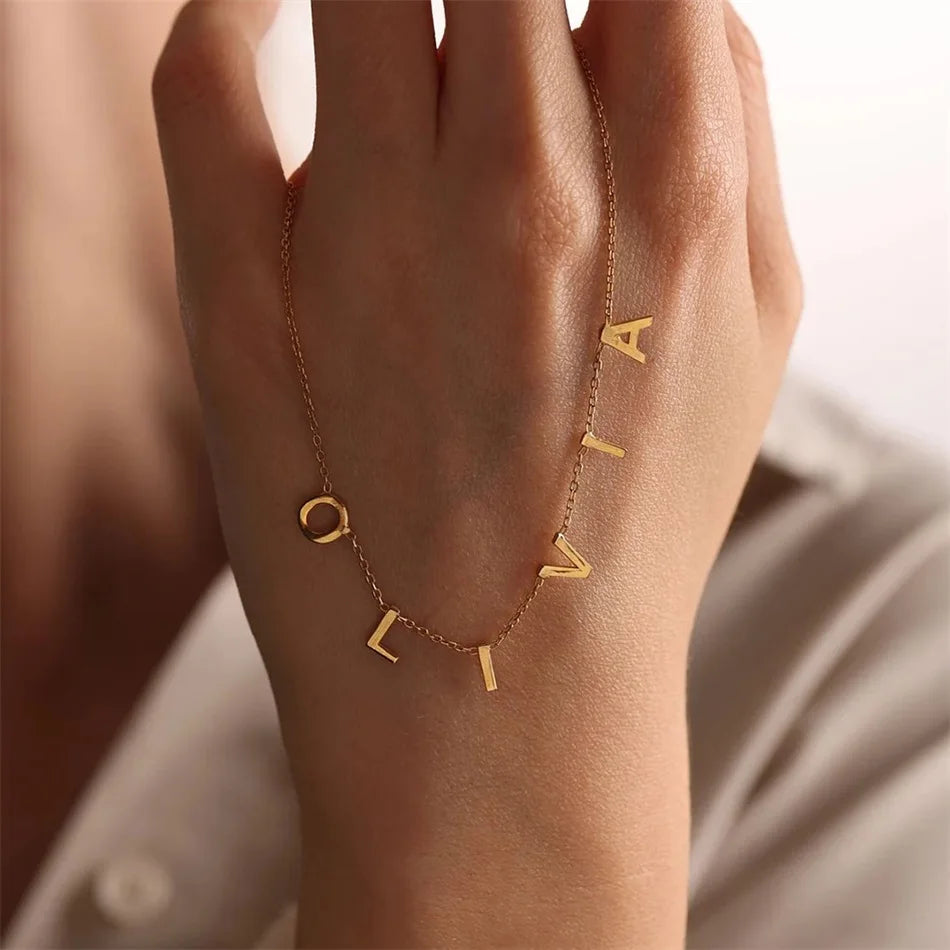 Custom Letter Necklace