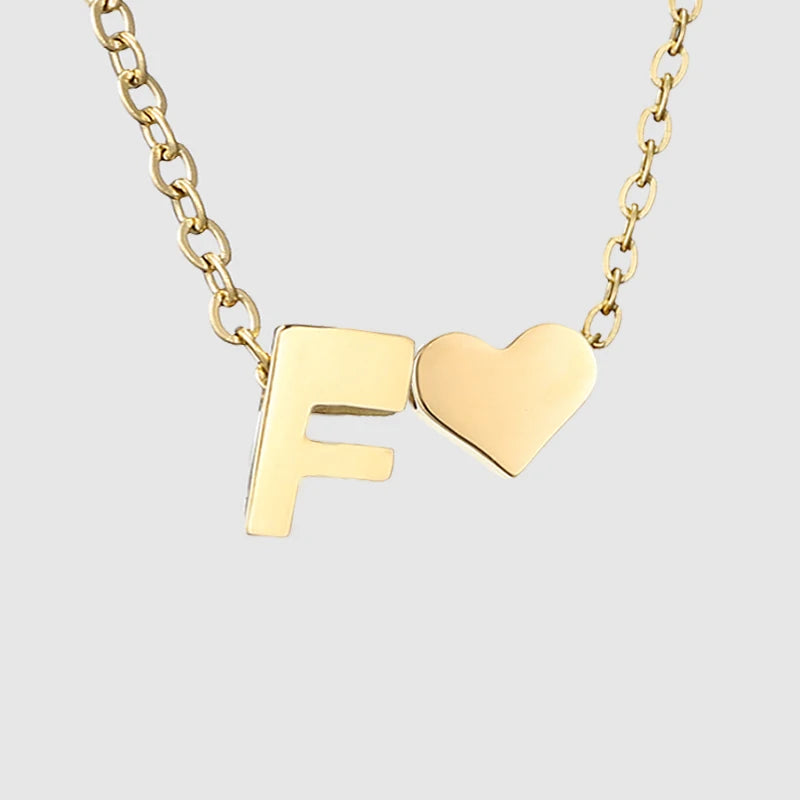 Heart Letter Kette
