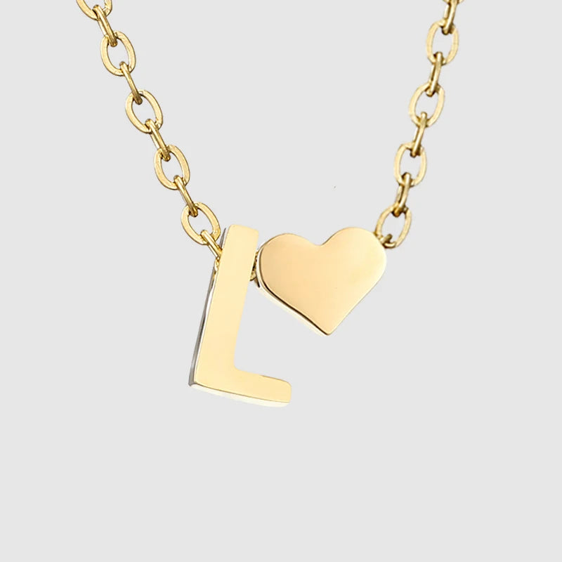 Heart Letter Kette