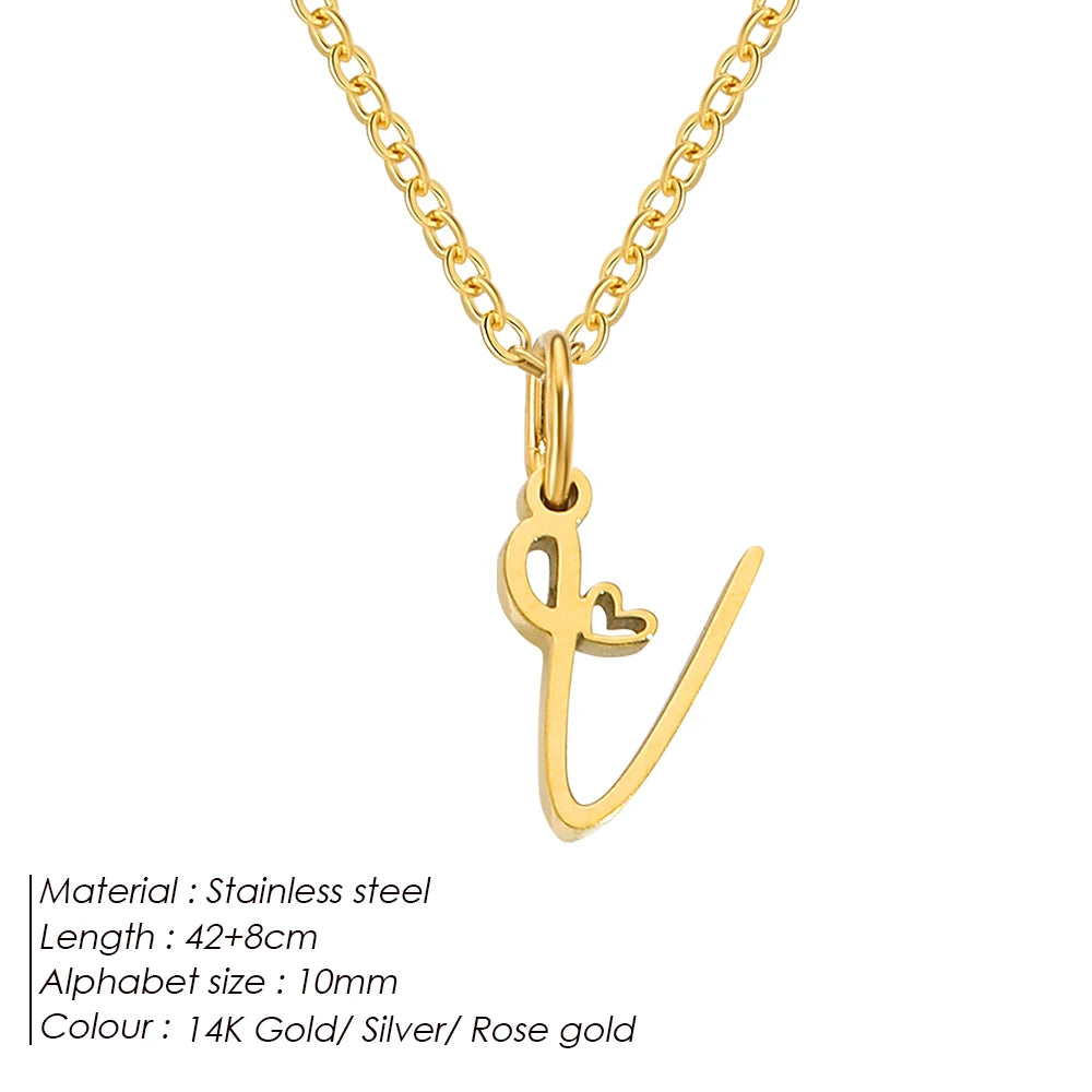 Charming Letter Charm Kette