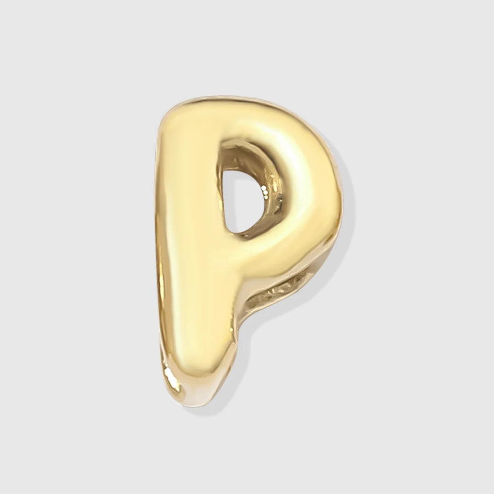 Bubble Letter Charm Kette