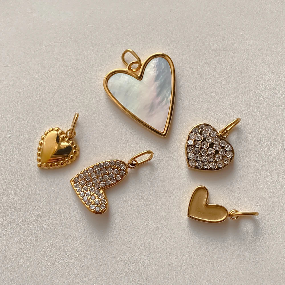 Bohemian Heart Charm