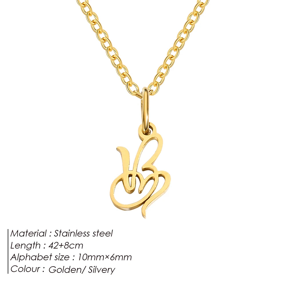 Charming Letter Charm Kette
