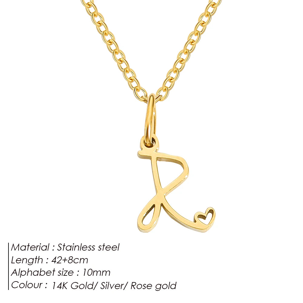 Charming Letter Charm Kette