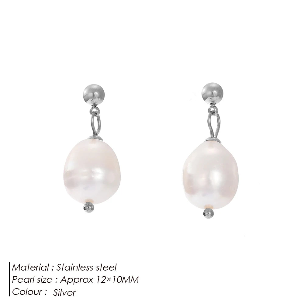 vegan Freshwater Pearl Ohrringe Auswahl