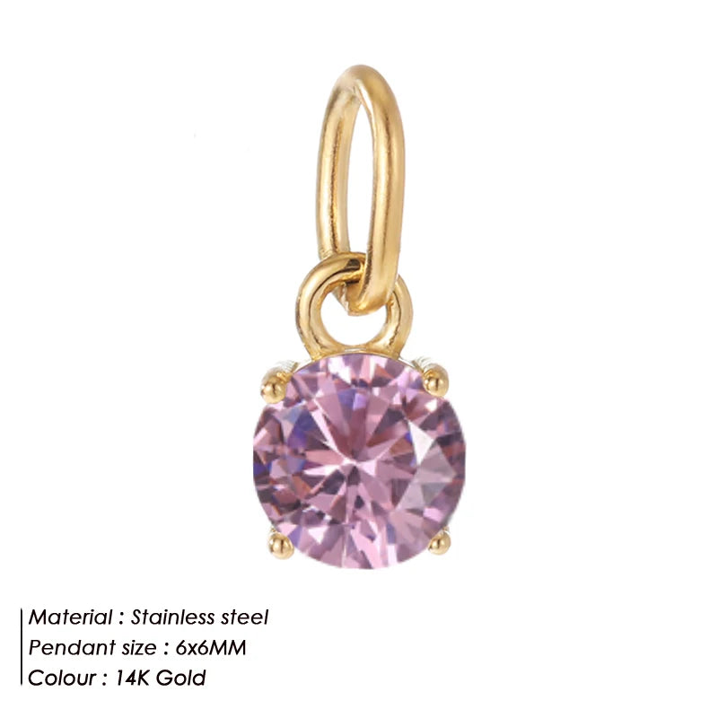 Colorama Zirconia Charm