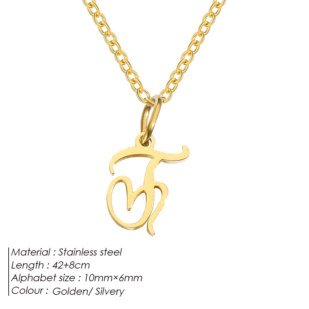 Charming Letter Charm Kette