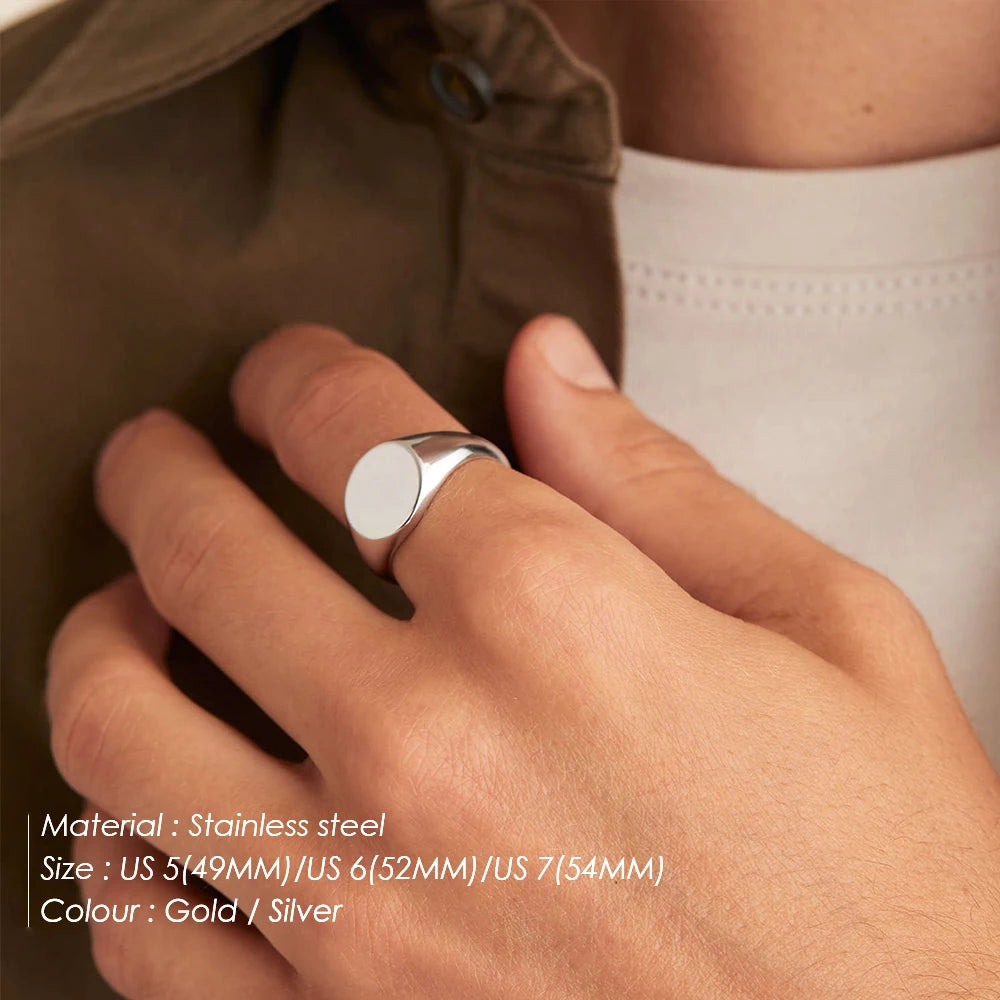 Siegle Minimalist Round Ring