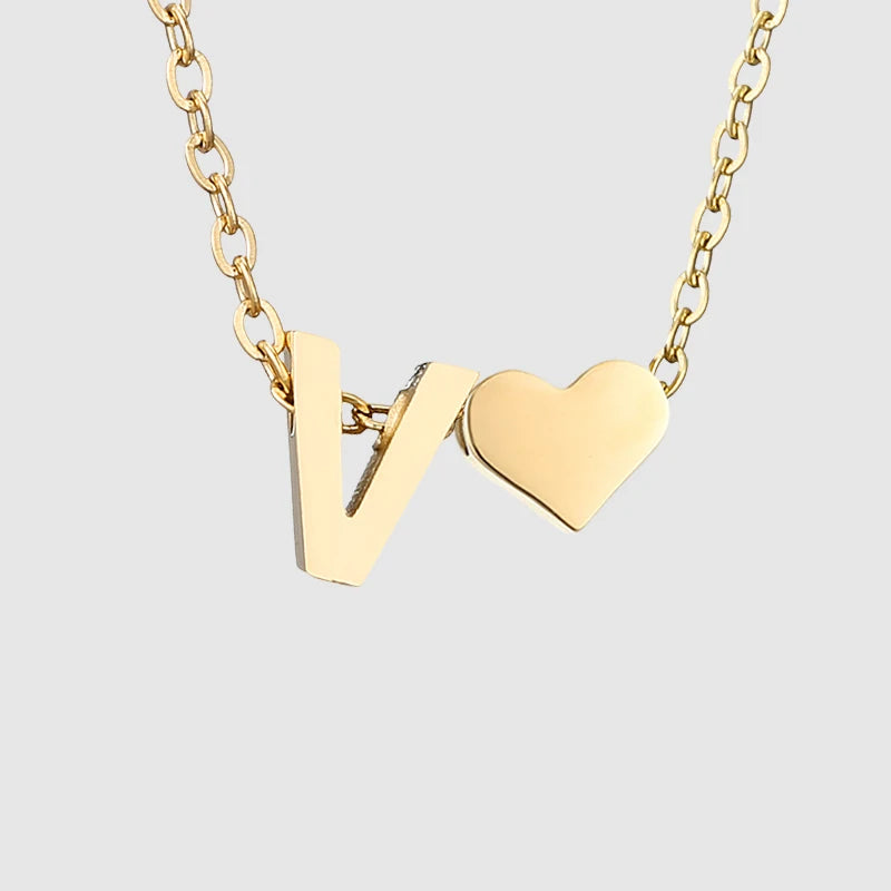 Heart Letter Kette