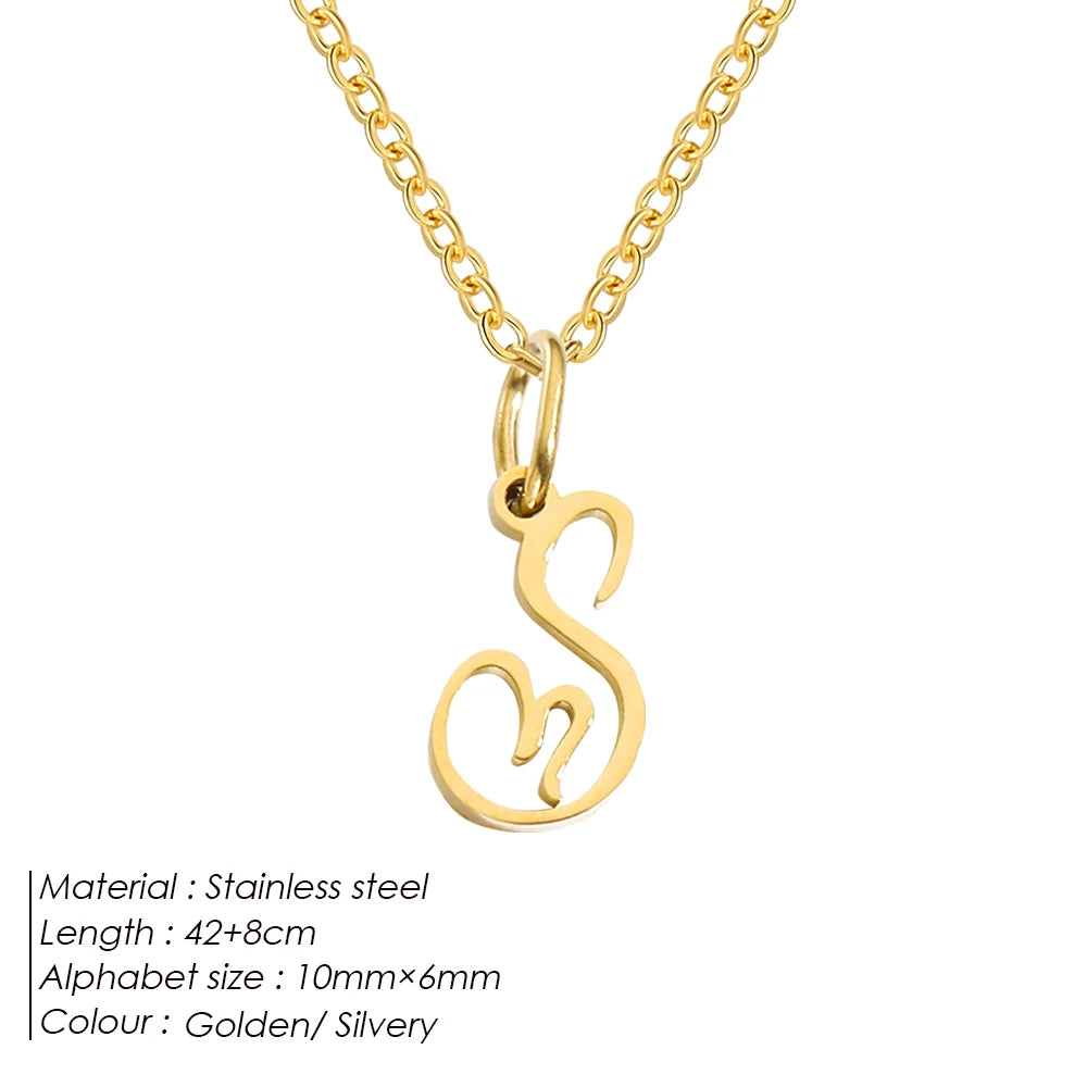 Charming Letter Charm Kette
