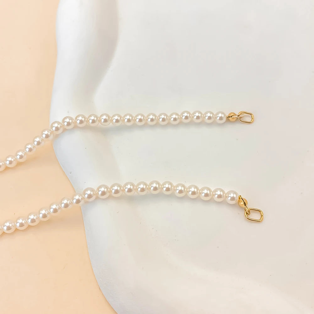 Locking Charm Kette vegane Perle