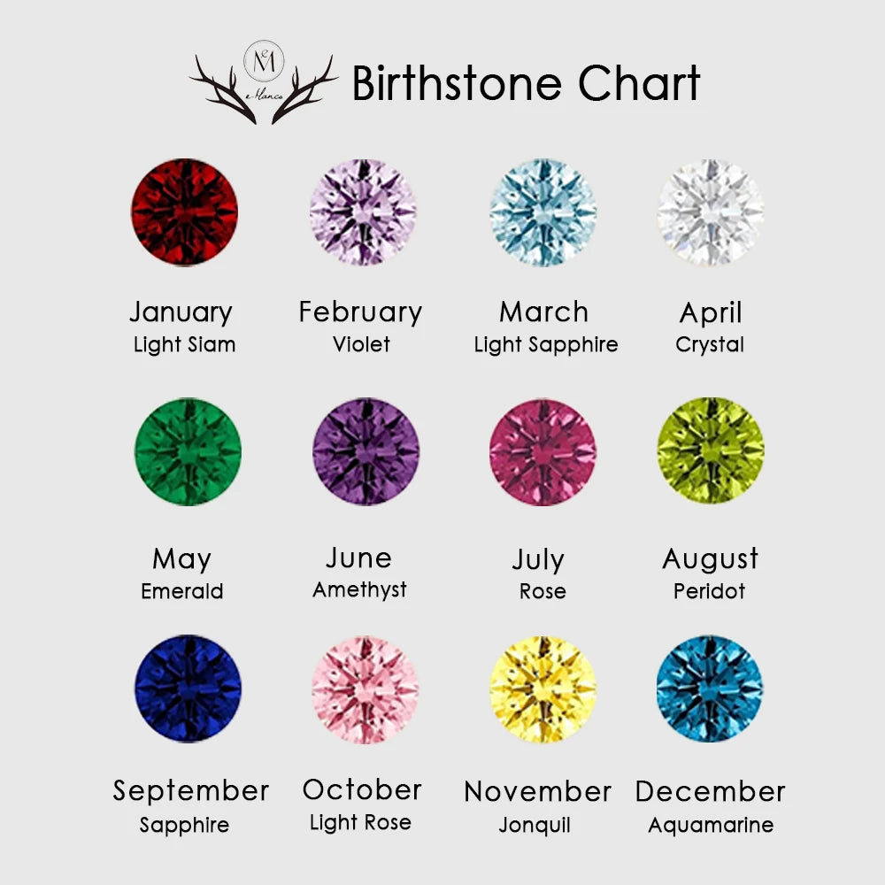 Flower Birthstone Charm