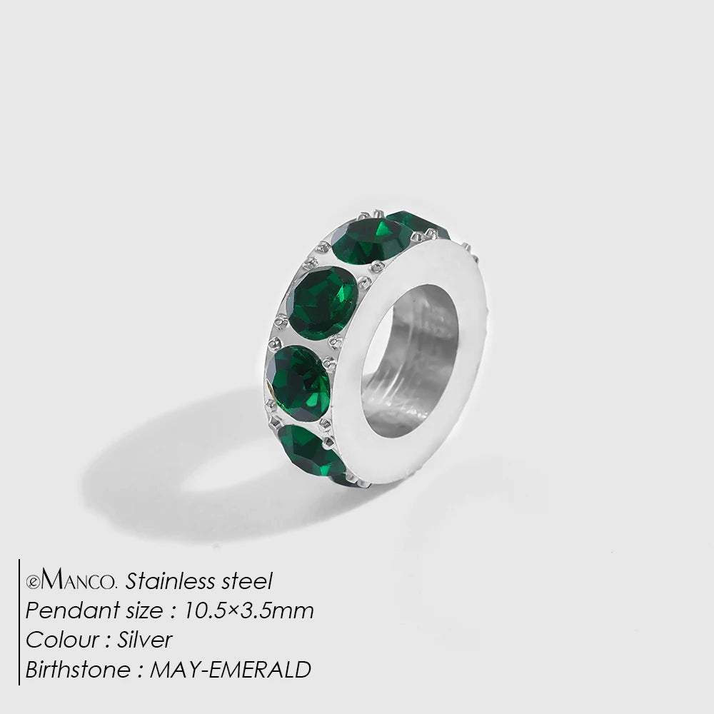 Round Pave Juli Charm