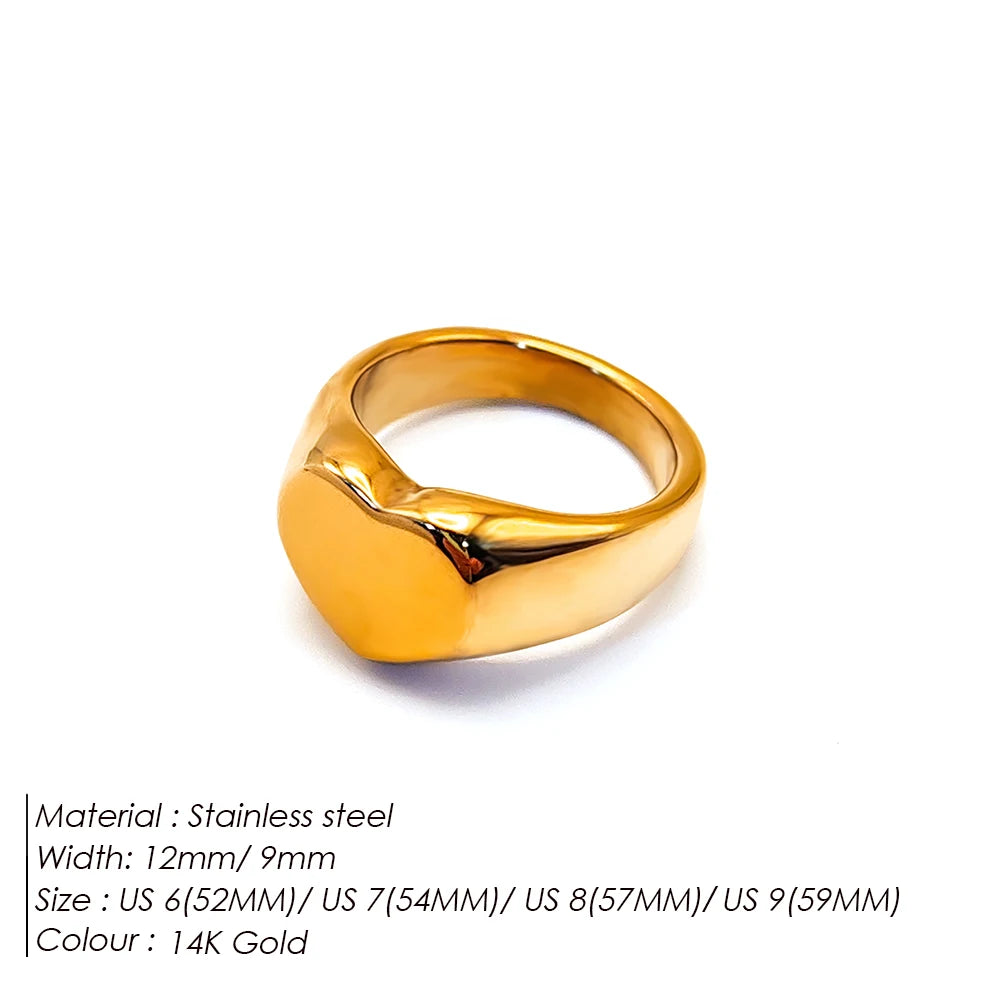 Siegle Minimalist Round Ring