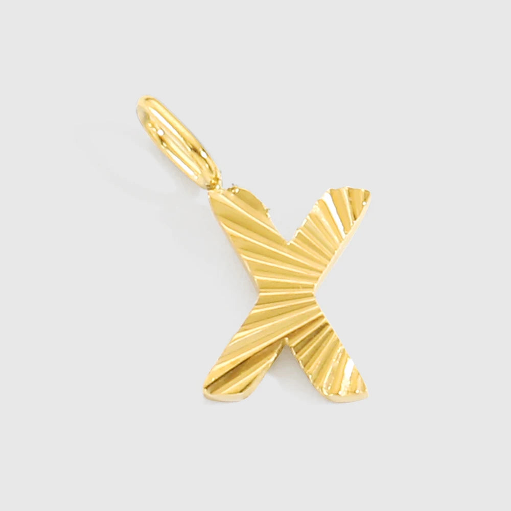 sunbeam letter Charm