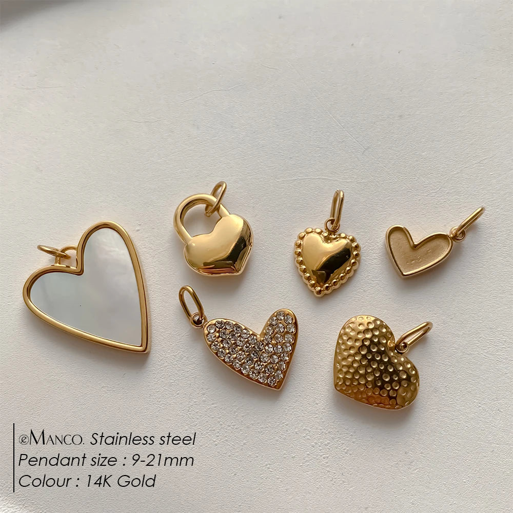 Bohemian Heart Charm